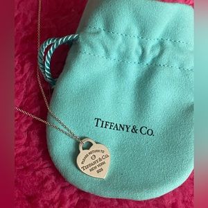 Return to Tiffany Heart Tag Pendant Necklace